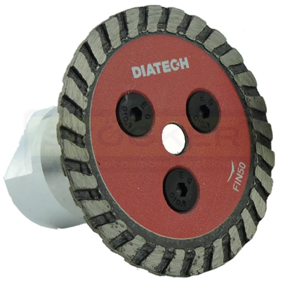 DIATECH FIN50 VÁGÓKORONG TURBÓ 50mm MINI M14 FLANSSAL