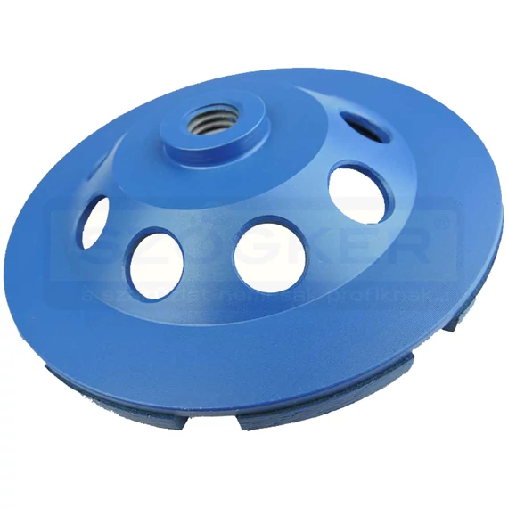 DIATECH CCW125ECOM14 CSISZOLÓTÁRCSA D125*22.2 M14 CCW-ECO GYÉMÁNTSZEMCSÉS KÉK