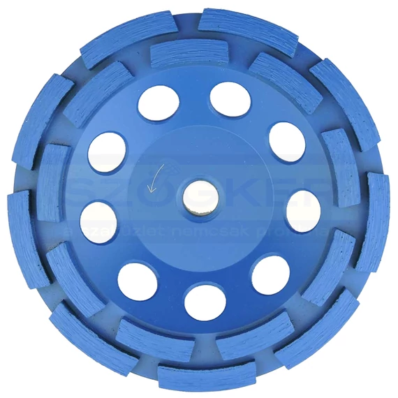 DIATECH CCW125ECOM14 CSISZOLÓTÁRCSA D125*22.2 M14 CCW-ECO GYÉMÁNTSZEMCSÉS KÉK