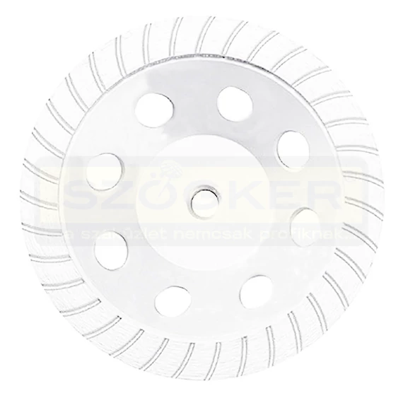 DIATECH CCW180ECO-T TISZTÍTÓKORONG TURBO D180*22,2 CCW-ECO GYÉMÁNTSZEMCSÉS FEHÉR