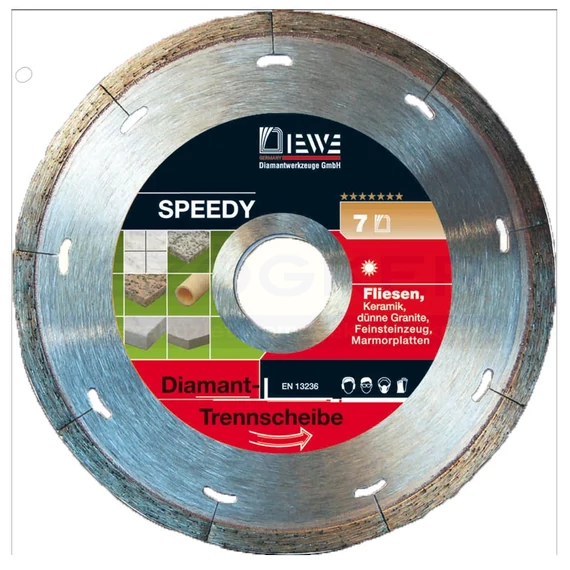 GYÉMÁNTSZEM. VÁGÓKORONG D150 CSEMPÉH.SPEEDY DIEWE