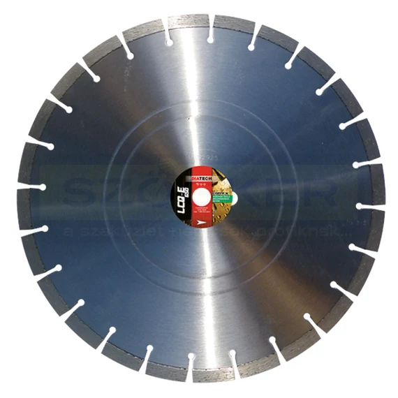 DIATECH LCQ650E10 VÁGÓKORONG SZEGMENS D650*60/30 LCQ-E GYÉMÁNTSZEMCSÉS