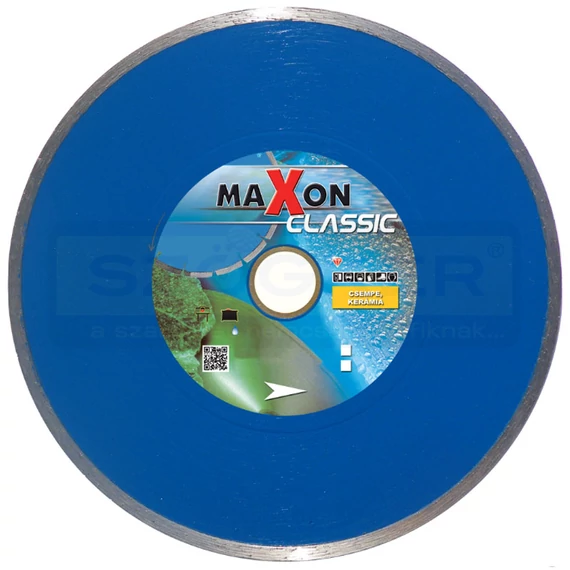 DIATECH MCS125C VÁGÓKORONG CSEMPE D125*22,2 MAXON CLASSIC GYÉMÁNTSZEMCSÉS