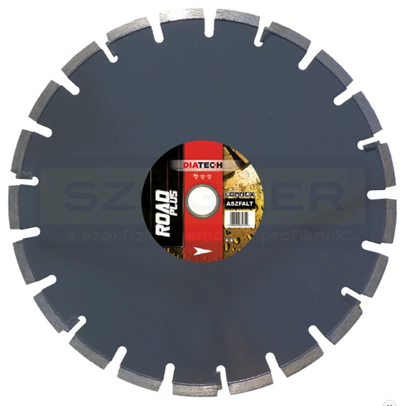 DIATECH RDA350PL VÁGÓKORONG ASZFALT D350*30/25 ROAD PLUSZ GYÉMÁNTSZEMCSÉS
