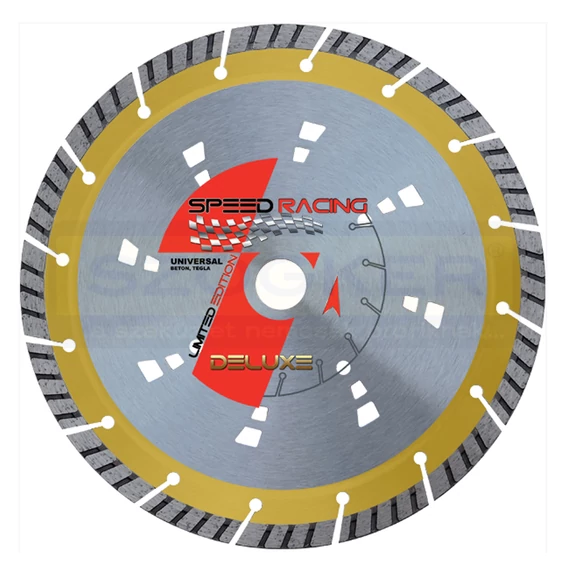DIATECH SL300 VÁGÓKORONG TURBO D300*30/25.4 SPEED RACING GYÉMÁNTSZEMCSÉS