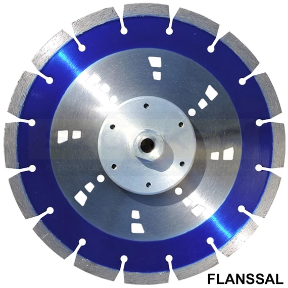 DIATECH SLSZ230FL VÁGÓKORONG SZEGMENS D230*22,2 SPEED RACING GY.SZEMCSÉS FLANS