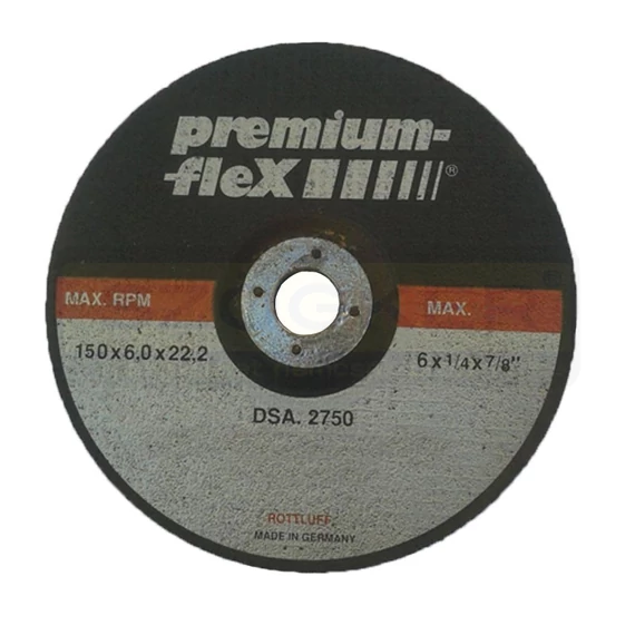 PREMIUMFLEX UTOLSÓ DARABOK TISZTÍTÓKORONG KŐHÖZ D150*6.0C 22LYUK C24N
