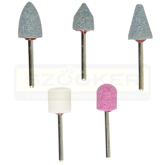 KÖSZÖRŰKŐ KÉSZLET MINI 5DB PROFI 3mm befogás KWB 49510100