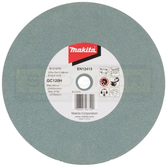 MAKITA B-51976 KÖSZÖRŰKORONG D205 GC120H ZÖLD