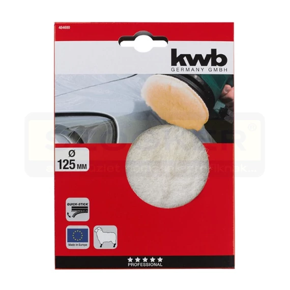 BÁRÁNY SZÖRME SAPKA D125 TÉPŐZÁRAS KWB 49484600
