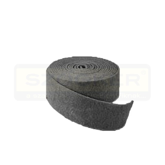 CSISZOLÓ VLIES 100mm*10M P400 SZÜRKE SZALAG ALAK ULTRA FINOM IMPORT
