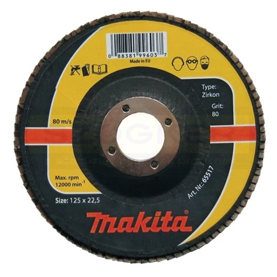 MAKITA P-65464 LAMELLÁS CSISZOLÓTÁRCSA D115/A60 INOXHOZ