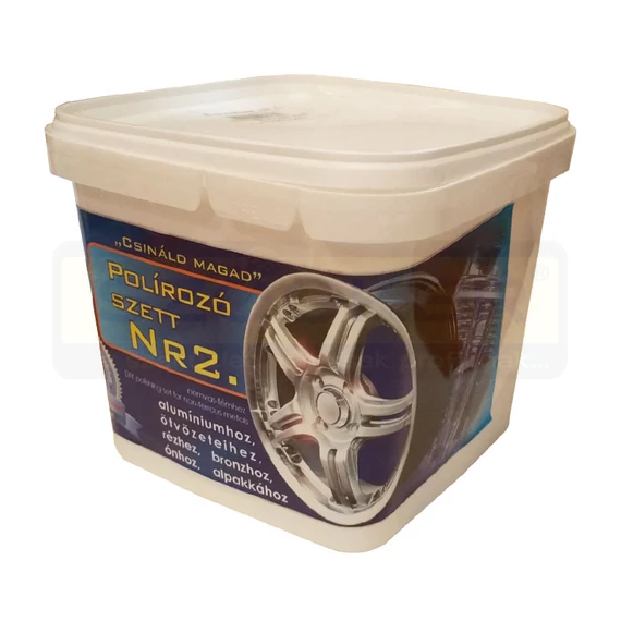POLÍRSZETT NEM VASFÉMEKHEZ NR2 MINI PASZTA ÉS HOBBY KÉSZLET HECTOR 39010053