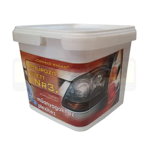 POLÍRSZETT PLEXI/MŰA NR3 MINI PASZTA ÉS HOBBY KÉSZLET HECTOR 47210011