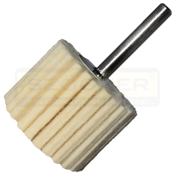 SZATURNUSZ KERÉK 40*30*6mm LAMELLÁS FILC POLÍROZÓKERÉK IMPORT