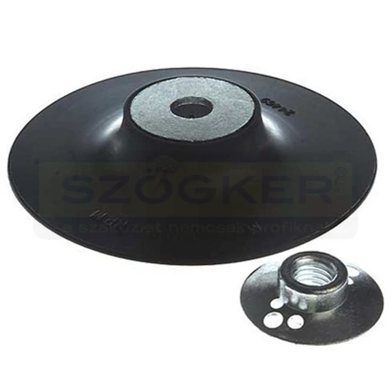 CSISZOLÓTÁNYÉR M14 D115/ FIBER SAROKCSISZOLÓ FIBERTÁRCSÁHOZ IMPORT