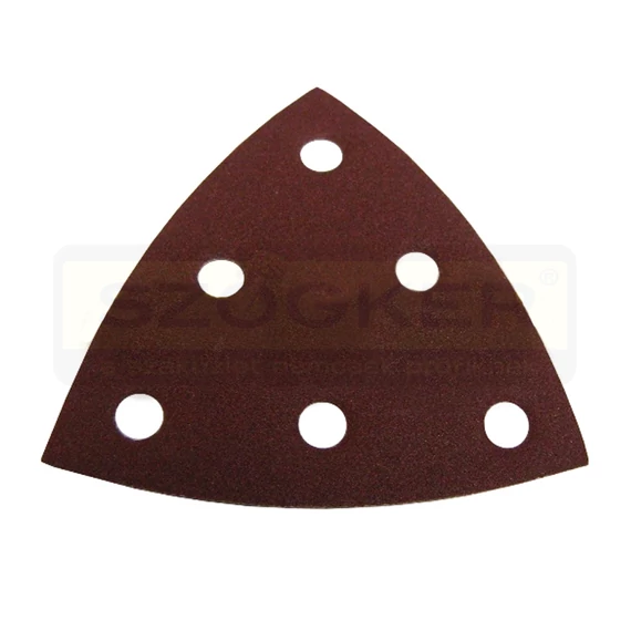 TÉPŐZÁRAS CSISZOLÓPAPÍR DELTA 6LYUK 94mm/P080 (109mm)H.SZÖG IMPORT