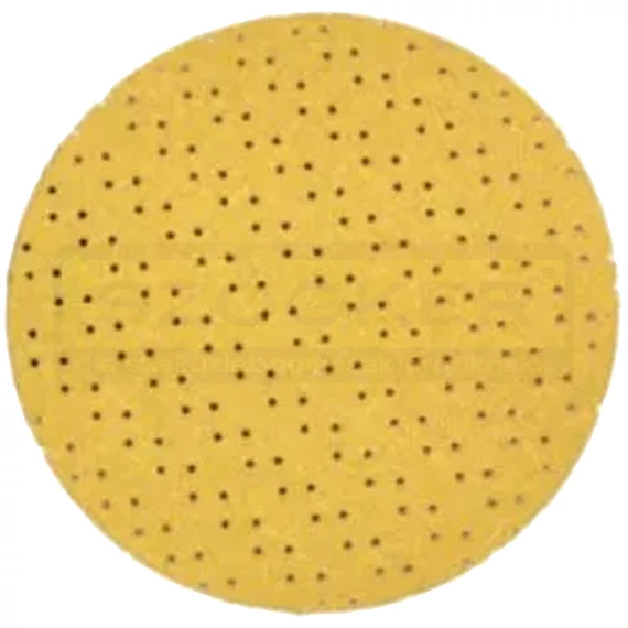 TÉPŐZÁRAS CSISZOLÓPAPÍR SÁRGA LYUKACSOS D225/P150 SUPERPAD 25205