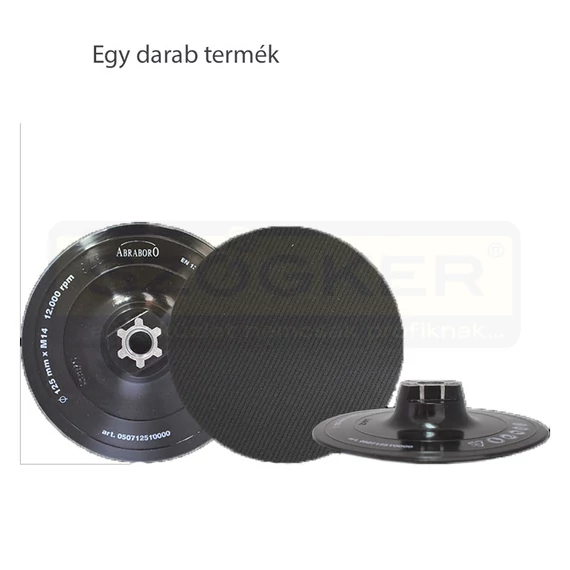 CSISZOLÓTÁNYÉR M14 D125/ TÉPŐZ STANDARD KIVITEL IMPORT