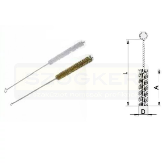 OSBORN 8165120003 CSŐKEFE D12*100*300MM SÁRGARÉZ KÉZI FELHASZNÁLÁSRA
