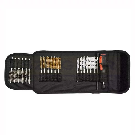 YATO 08195 HENGERFEJ TISZTÍTÓ KEFE KLT. 20RÉSZES 150mm/D9-19