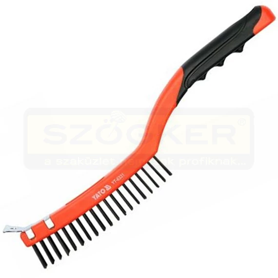 YATO 6331 DRÓTKEFE KÉZI 340mm 3 SOROS KAPARÓVAL