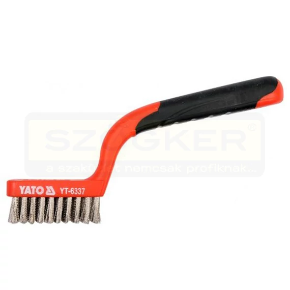 YATO 6337 DRÓTKEFE KÉZI 3 SOROS INOX