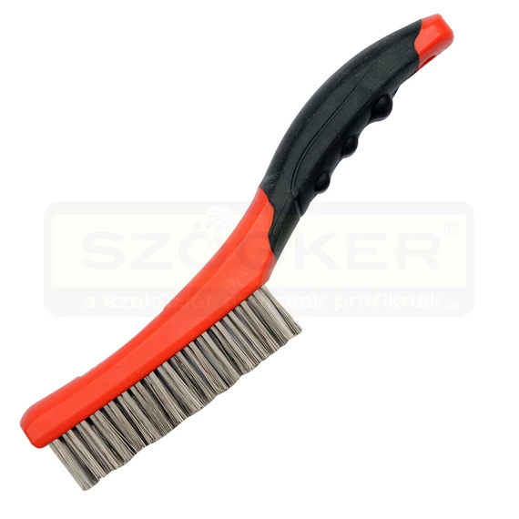 YATO 6338 DRÓTKEFE KÉZI 260mm 4 SOROS INOX