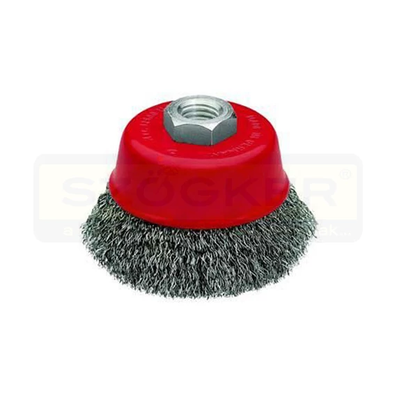 FAZÉKKEFE D100/M14 0.30 STD HULLÁMOS DRÓTTAL IMPORT