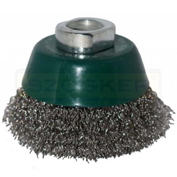 FAZÉKKEFE D60/M14 0.3 INOX HULLÁMOS DRÓTTAL RECORD IMPORT