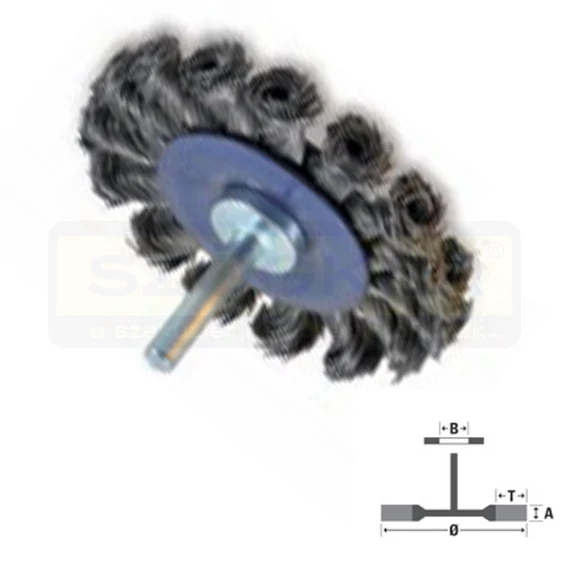 OSBORN 6111510202 KÖRKEFE D75/06 CSAPOS 0.5 ACÉL FONOTT