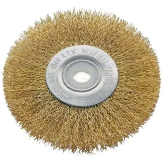 MODECO 69144 KÖRKEFE D150/22.2LYUK 0.35ACÉL HULLÁMOS DRÓTTAL REZEZETT
