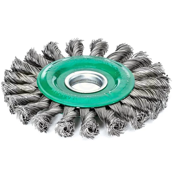 KÖRKEFE D125/M14 0.5 INOX CSAVARTSZÁLÚ LESSMANN 473.817