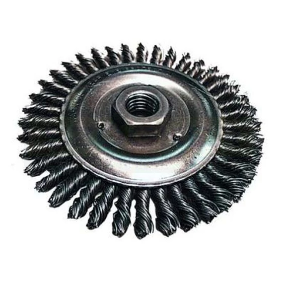KÖRKEFE D125/M22 0.5 ACÉL FONOTT DRÓTTAL LAPOS HIKOKI 751302