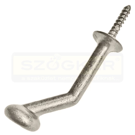 ABLAKÜTKÖZŐ HAJLÍTOTT D3*50 NIKKEL IMPORT LA7-0105
