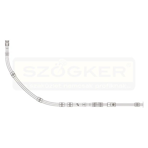 ABLAKTÁVNYÍTÓ FLEXI RUDAZAT 1000mm TARTOZÉK NÉLKÜL GEZE OL90N 022720