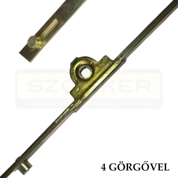 GÖRGŐS ABLAKRÚDZÁR 1800/1940mm 4 GÖRGŐVEL SHG. NYISZTOR