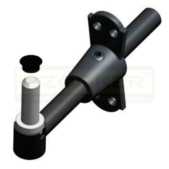 TALPAS PÁNTCSAP FEKETE OLDALRA IS ÁLLÍTHATÓ MAX.130mm MAESTRO FCA001234TIN