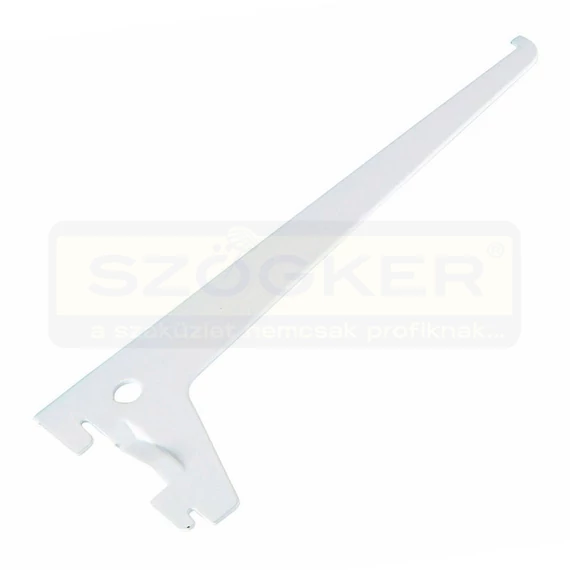 POLCTARTÓ KAR 15cm TB: 60KG FEHÉR EGYSOROS KARMOKKAL ELEMENT SYSTEM TU-15