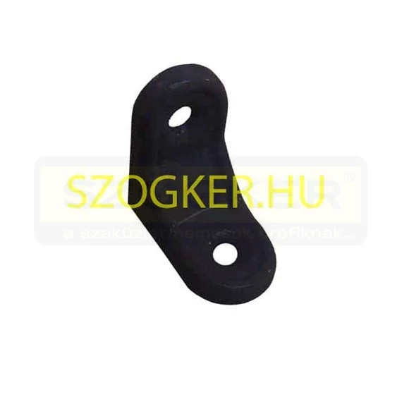 POLCTARTÓ SAROK 30*30*1,2 ERŐSÍTETT FEKETE IMPORT EGYEDI