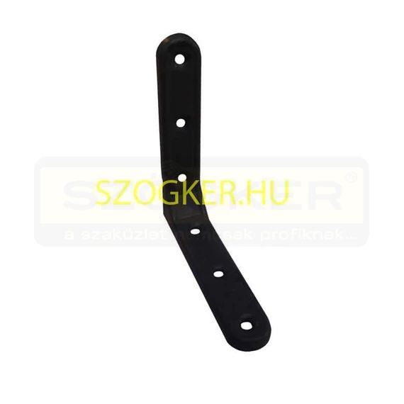 POLCTARTÓ SAROK 70*70*1,2 ERŐSÍTETT FEKETE (75*75*1,2) IMPORT EGYEDI