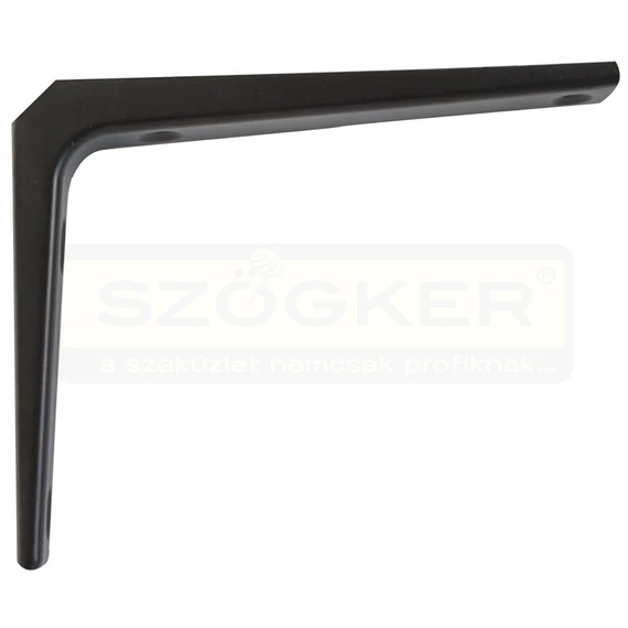 AMIG 2/4980 POLCTARTÓ SAROK 125*125 FEKETE ERŐSÍTETT TB:25KG