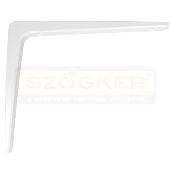 AMIG 4/7260 POLCTARTÓ KONZOL 250/200 FEHÉR ERŐSÍTETT TB:45KG