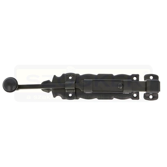 AMIG 411/6108 TOLÓZÁR LAPOS 150*35mm FEKETE KOVÁCSOLT VAS JELLEGŰ