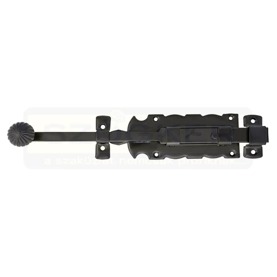 AMIG 410/6103 TOLÓZÁR LAPOS 250*60mm FEKETE KOVÁCSOLT VAS JELLEGŰ