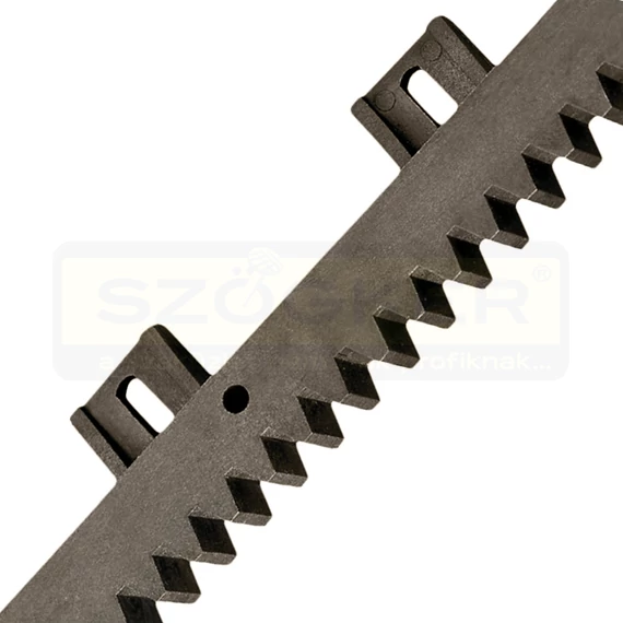 TOLÓ,ÚSZÓKAPU FOGASLÉC NYLON 1M FELSŐFÜL ACÉLMAG 700KG ACRS6