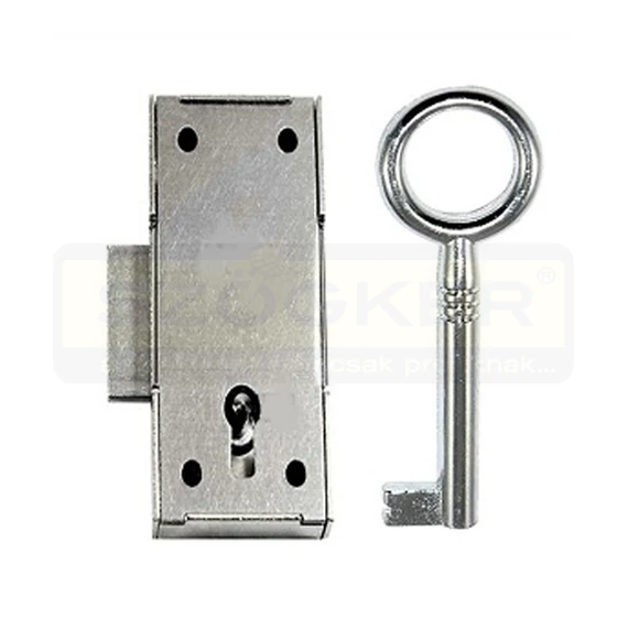 BÚTORZÁR RÁSZEGZŐS KLY 108/11 2DB KULCCSAL,10mm ELZETT-SISO 108/11