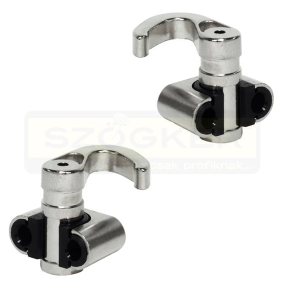 BÚTORRÚDZÁRHOZ RÖGZITŐ HOROG 6mm JOBB/BAL PÁR IMPORT