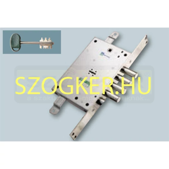 ZÁRTEST BEVÉSŐ 60mm VÁLTÓS NÉGY DUGATTYÚ+CSAPDANYELV MOTTURA 52771