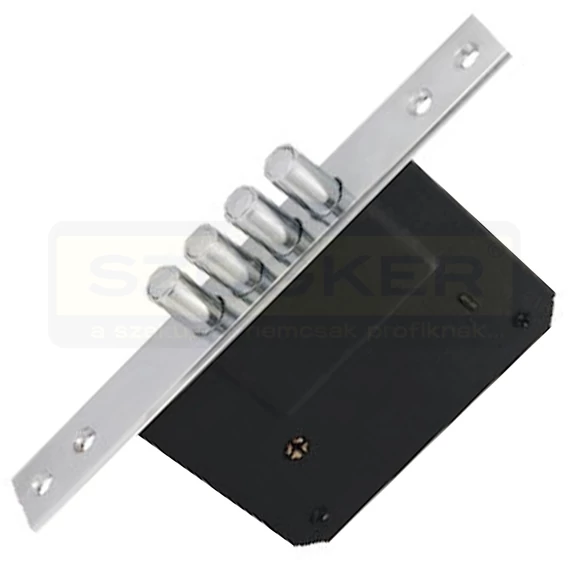 ZÁRTEST BEVÉSŐ 4CSAPOSNYELVVEL 50mm MÉLY TŰKULCSOS REZ.ELŐLAP ANBO 9894